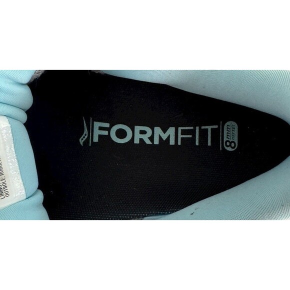 Saucony Triumph 19 Running Shoes Sneakers Womens Size 10 Gray Blue Athletic Gym - Picture 9 of 9